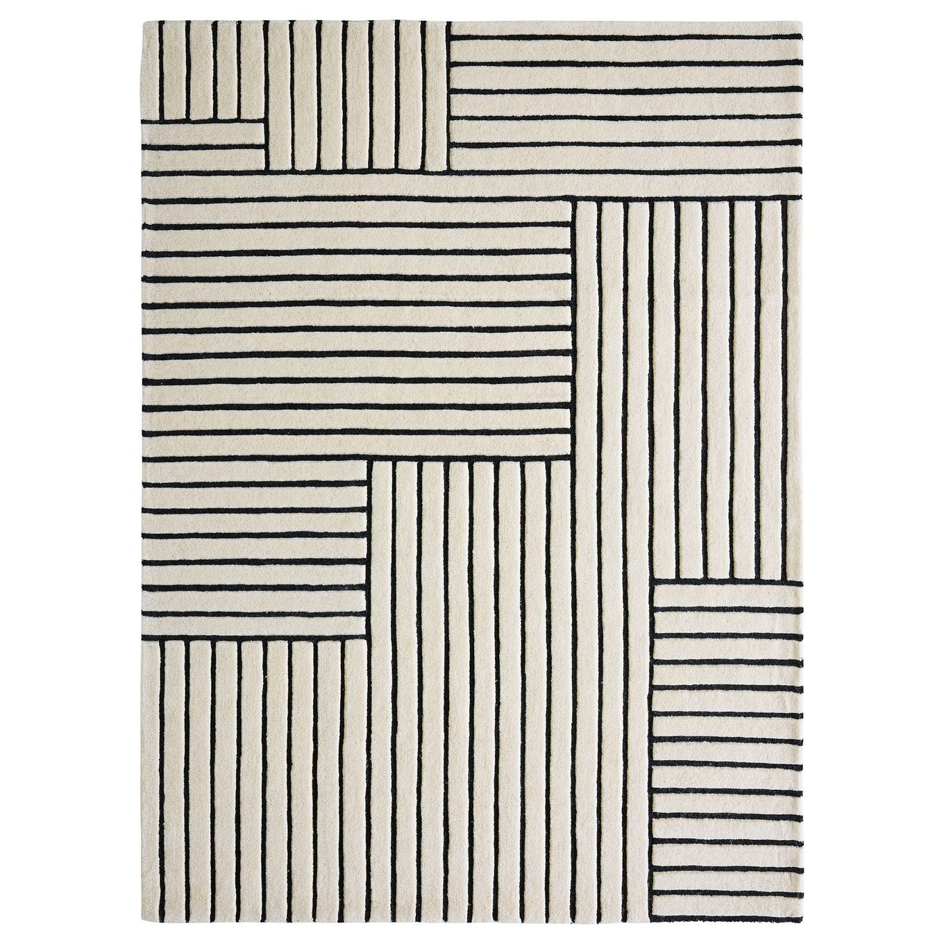 front view of Arctica luxury Rug