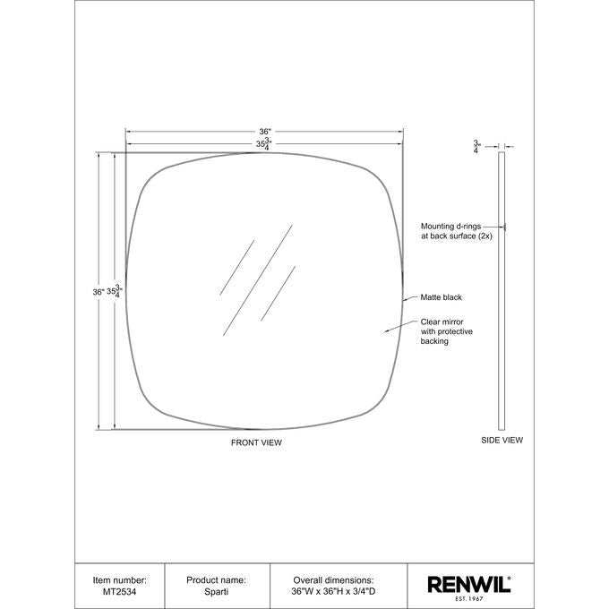 lifestyle view of Sparti luxury Mirror