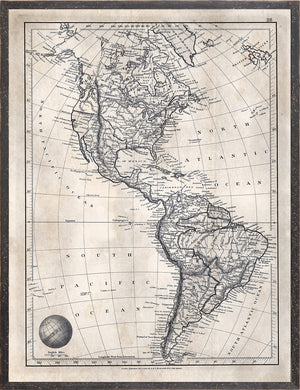 MAP ARROWSMITH, AMERICA 1825