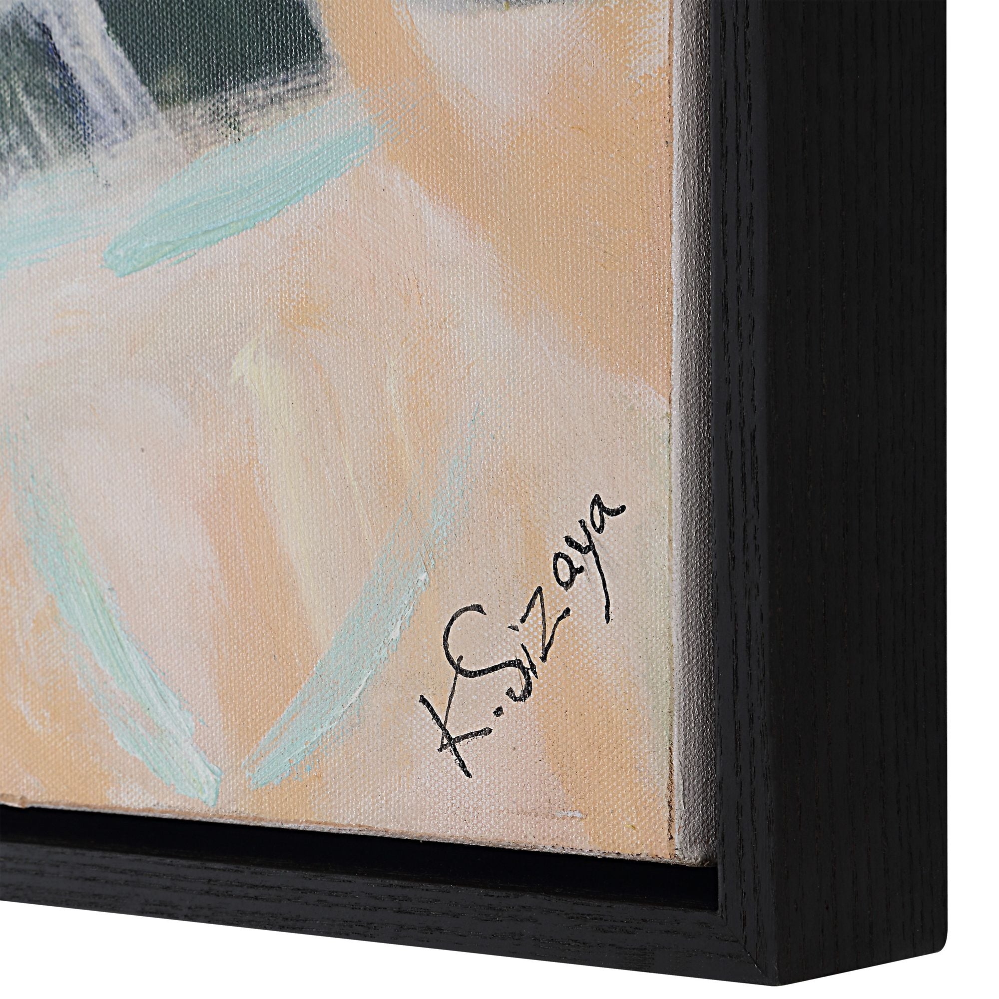 side view of Iman luxury Artwork