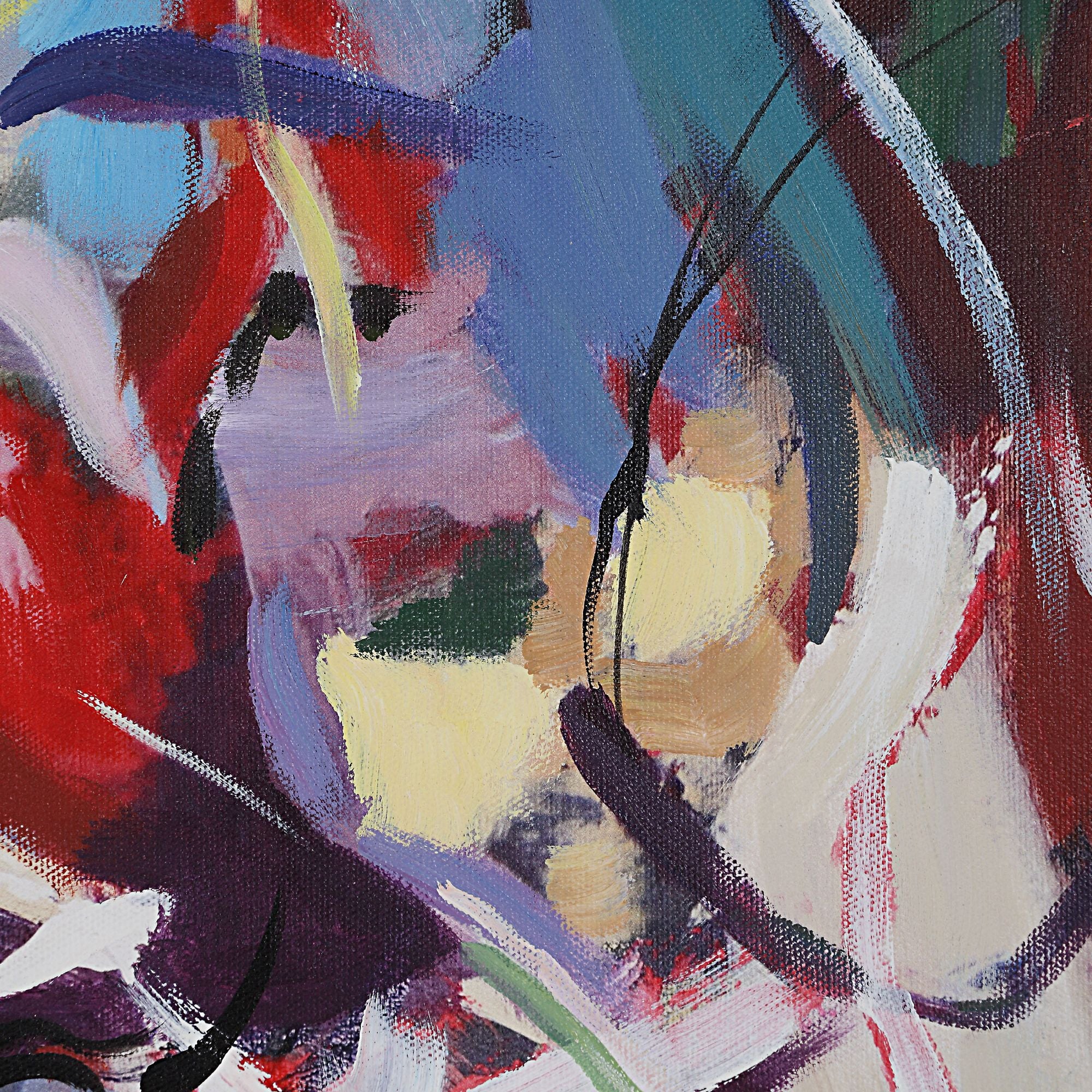 detail view of Iman luxury Artwork