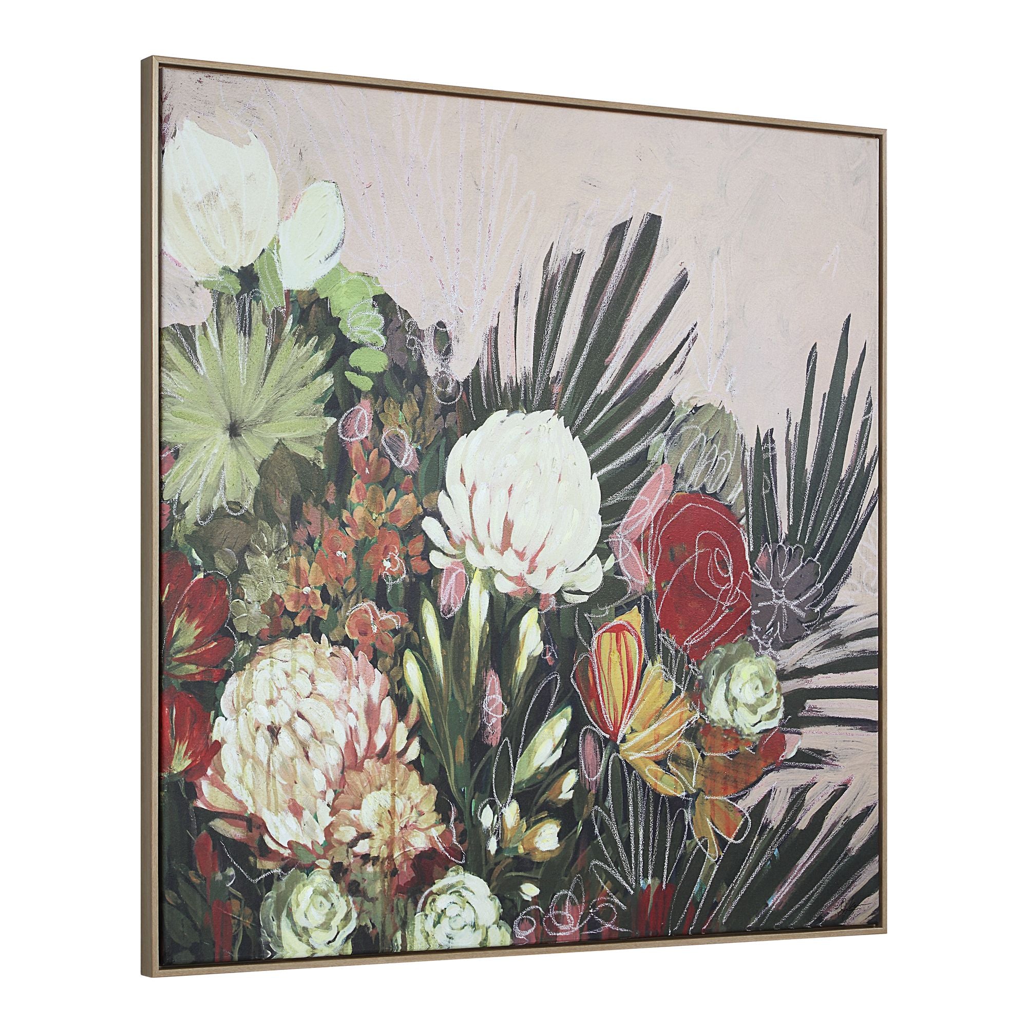 angle view of Belleza luxury Artwork