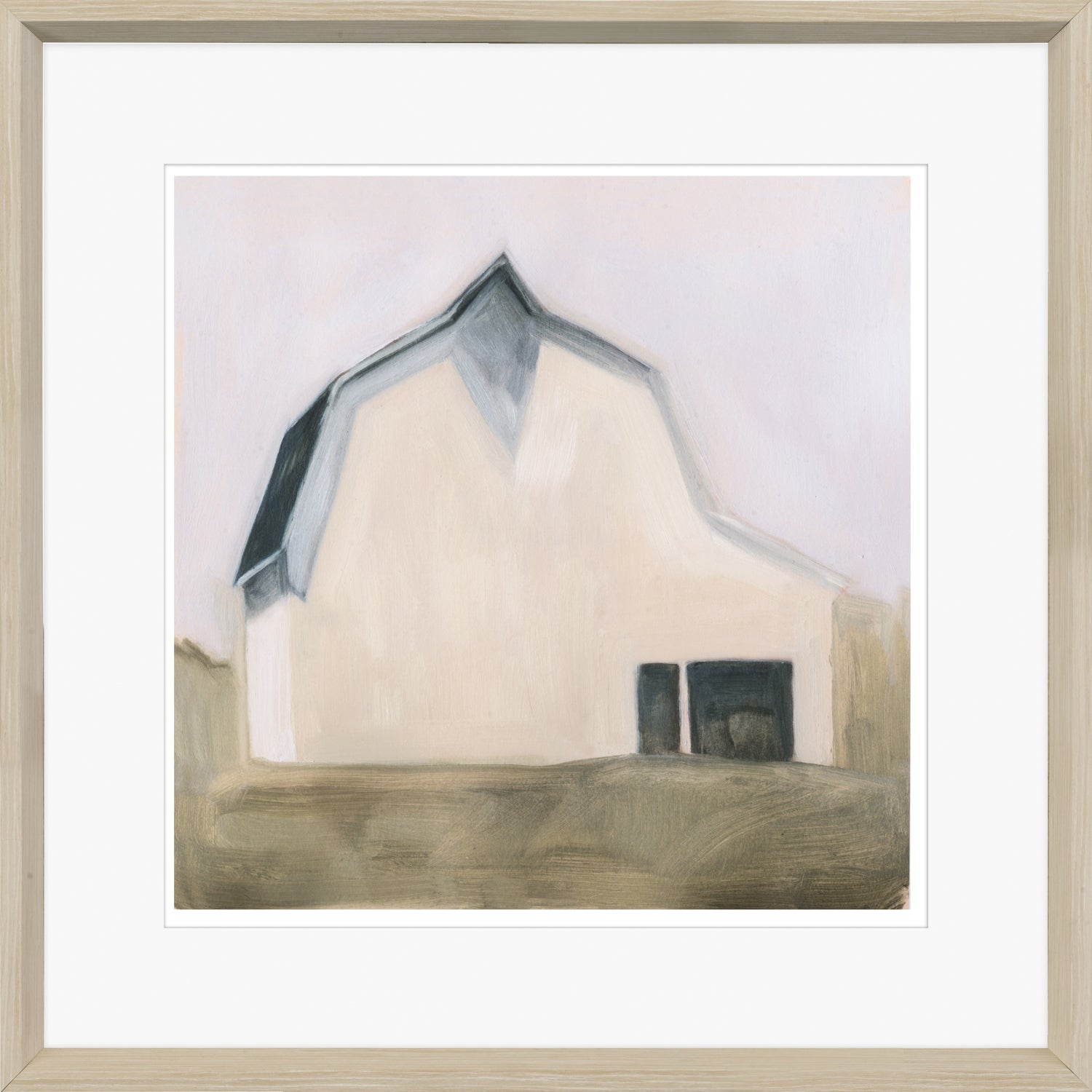 front view of Serene Barn IV luxury Artwork