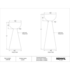 lifestyle view of Laurier luxury Candle Holder
