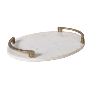 angle view of Bianca luxury Decorative Tray