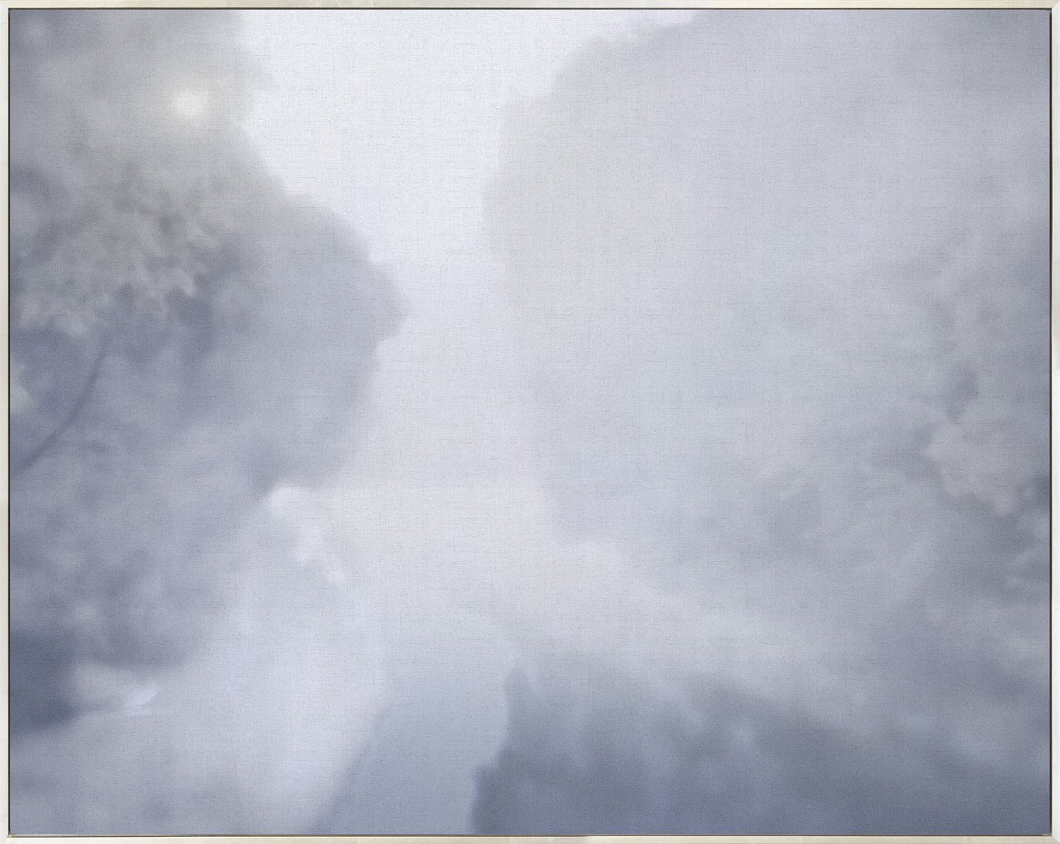 Chambray Haze — nature and landscape fine art print shown from another angle