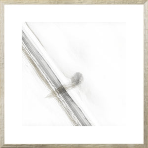 Aerial – Rural View V wall art featuring a snowy landscape with a tree and road.