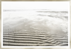 Taupe Aspect Ii framed art print