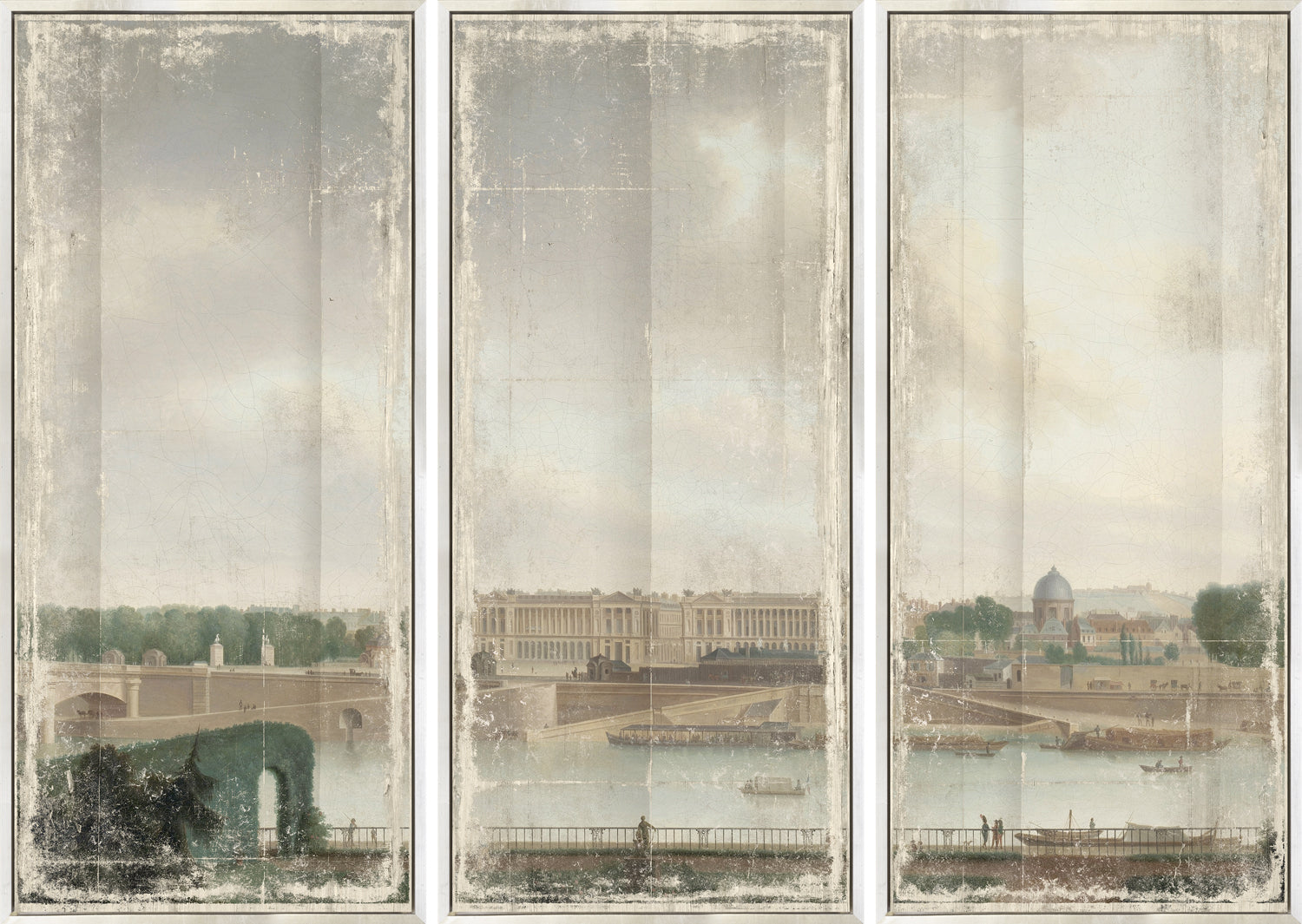 Vista desde la Embajada de Batavia en París, 1801