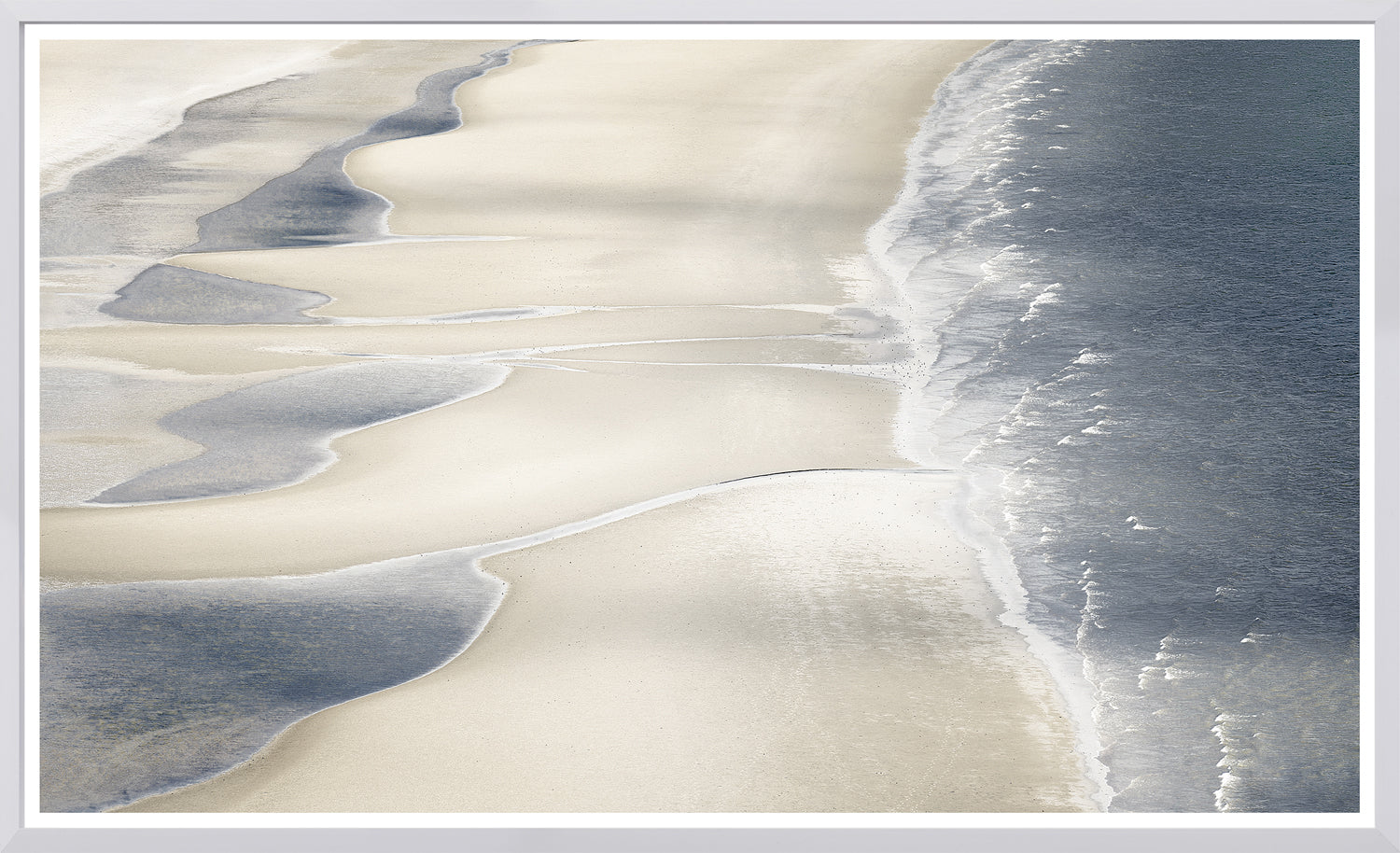 angle view of Hua Hin Beach, Thailand luxury Artwork