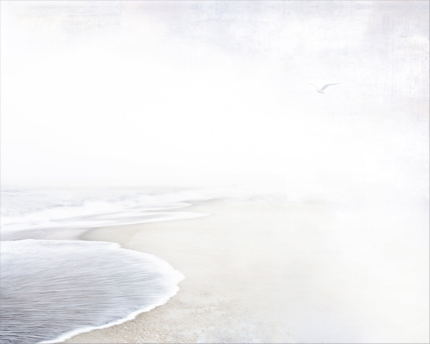 angle view of Receding Tide luxury Artwork