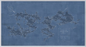 Mapa – Guía de lanchas motoras de los lagos Muskoka