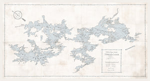 Mapa – Guía de lanchas motoras de los lagos Muskoka