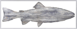 Driftwood Trout framed art print