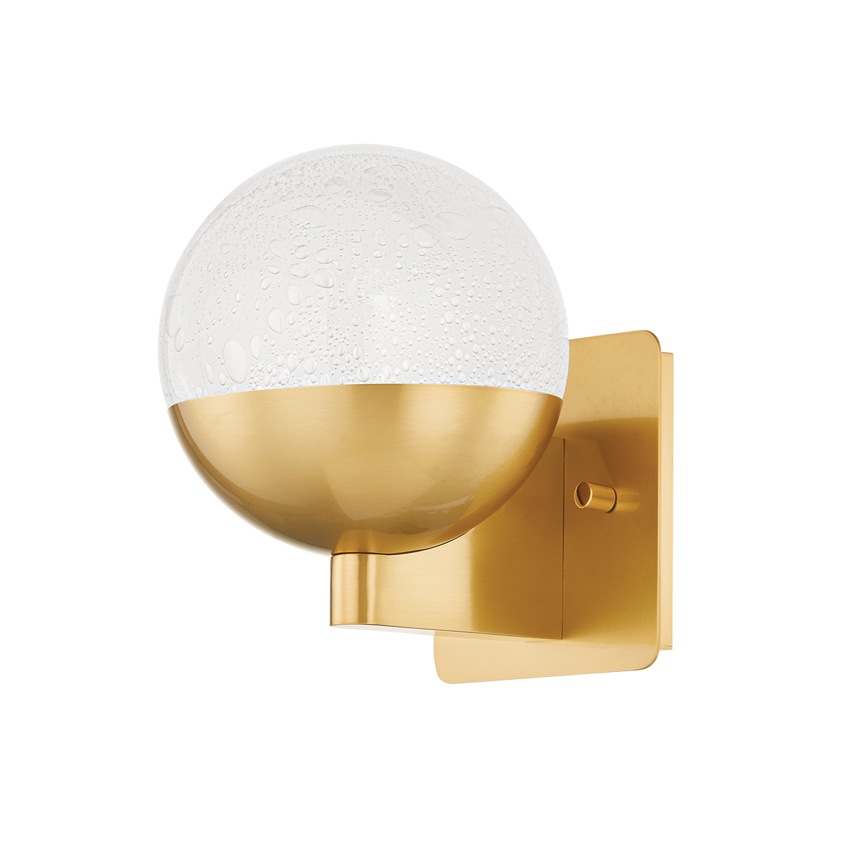 ROCHFORD Wall Sconce in Aged Brass
