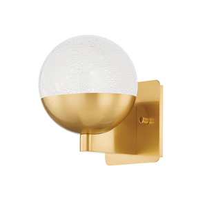 ROCHFORD Wall Sconce in Aged Brass