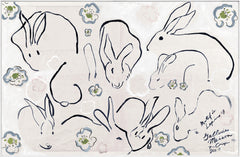 69 × 45 pulg. – Lienzo Enmarcado