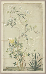 27.5 × 43.5 pulg. – Enmarcado en cristal, Tono amarillo
