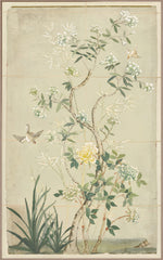 42.5 × 68.5 in – Framed Canvas, Yellow Hue