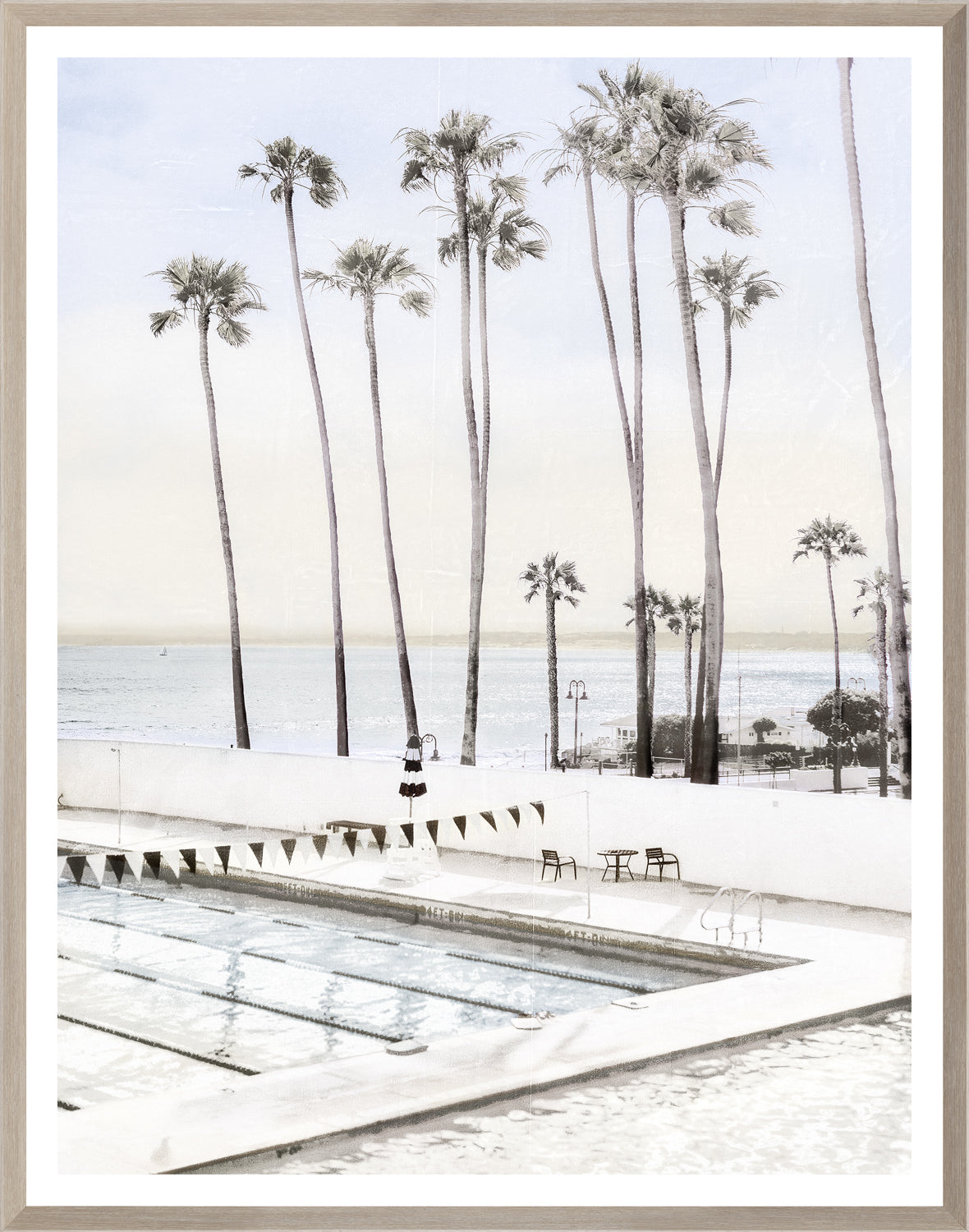Ole Hanson Beach Club San Clemente Ca Usa framed art print