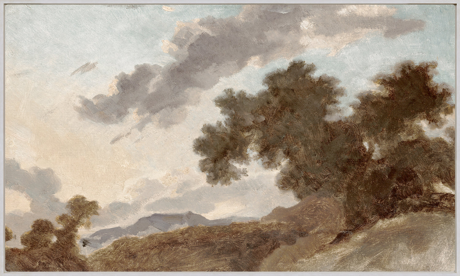 Mountain Landscape at Sunset C. 1765 — nature and landscape fine art print in warm tones at Laurie Yapp Home
