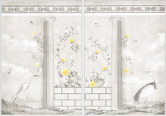76.5 × 109.5 in – Framed Canvas, Illuminating
