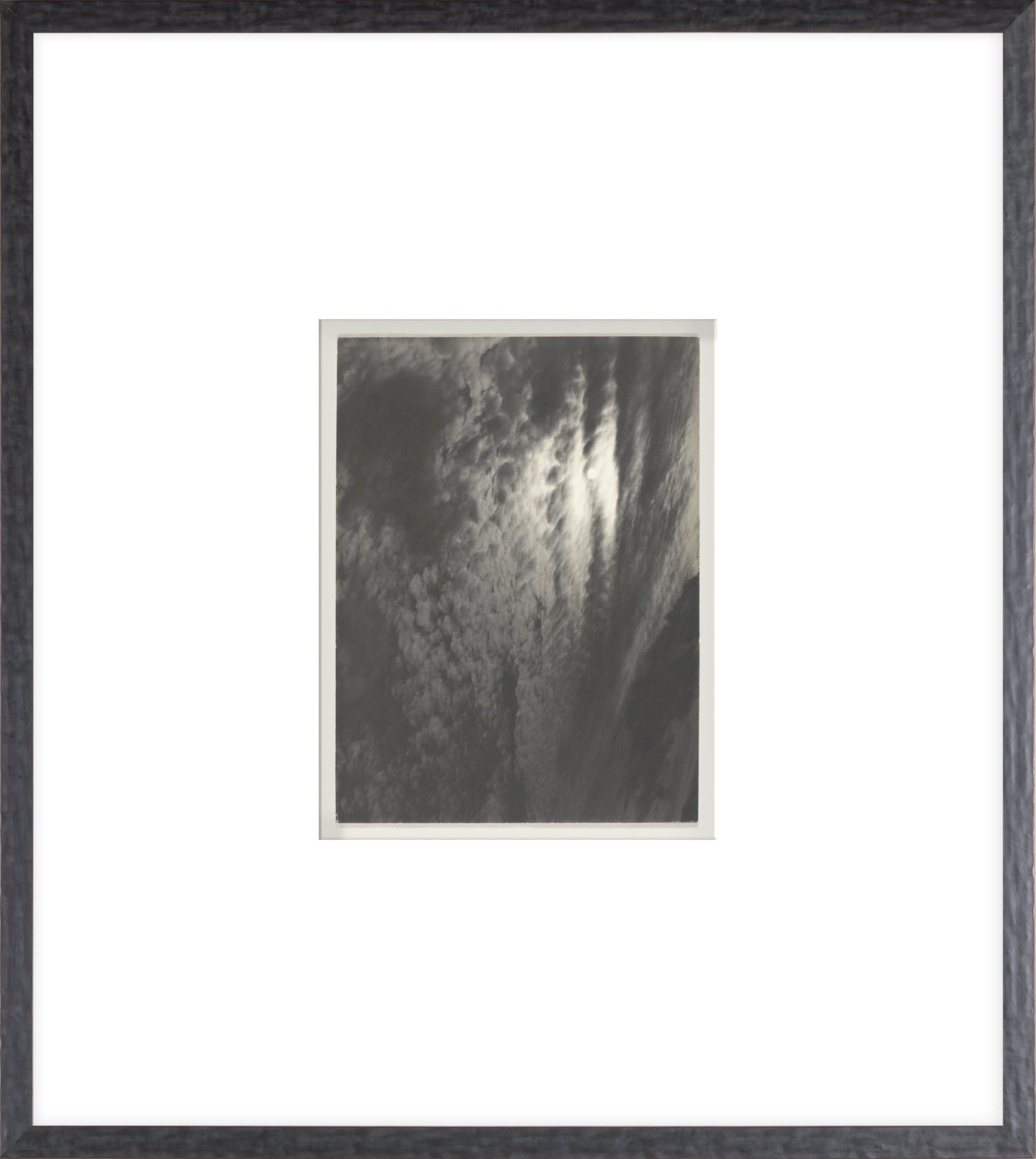 front view of Cloud Sequence Stieglitz X luxury Artwork