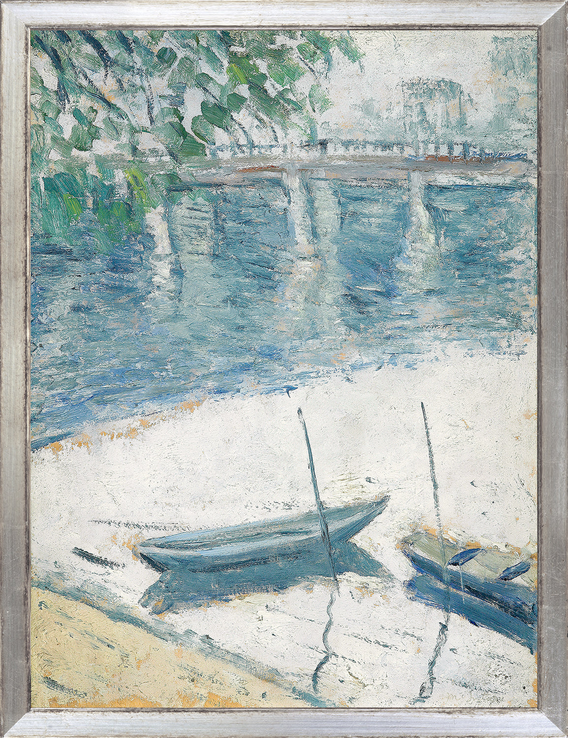 front view of COLLECTION VINTAGE – MORNING ON THE SEINE, 1921 luxury Artwork
