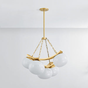 Duxbury Chandelier 31.75" - Alt [2105-AGB]