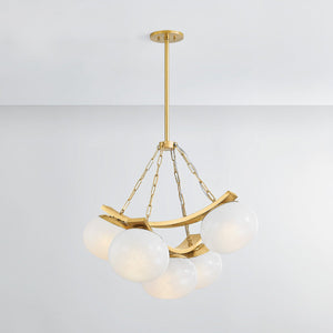 Duxbury Chandelier 31.75" - Alt [2105-AGB]