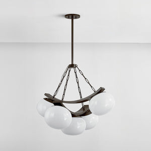 Duxbury Chandelier 31.75" - Alt [2105-DB]