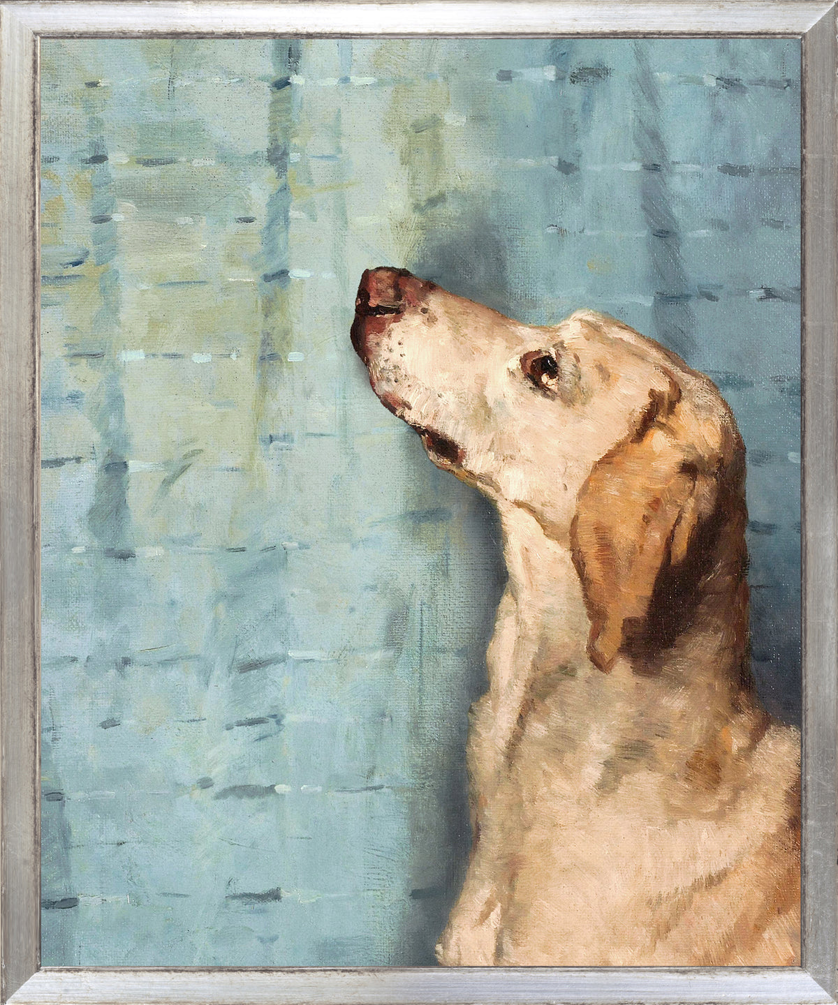 front view of COLLECTION VINTAGE – PUCK THE DOG (DETAIL) – 1880 luxury Artwork