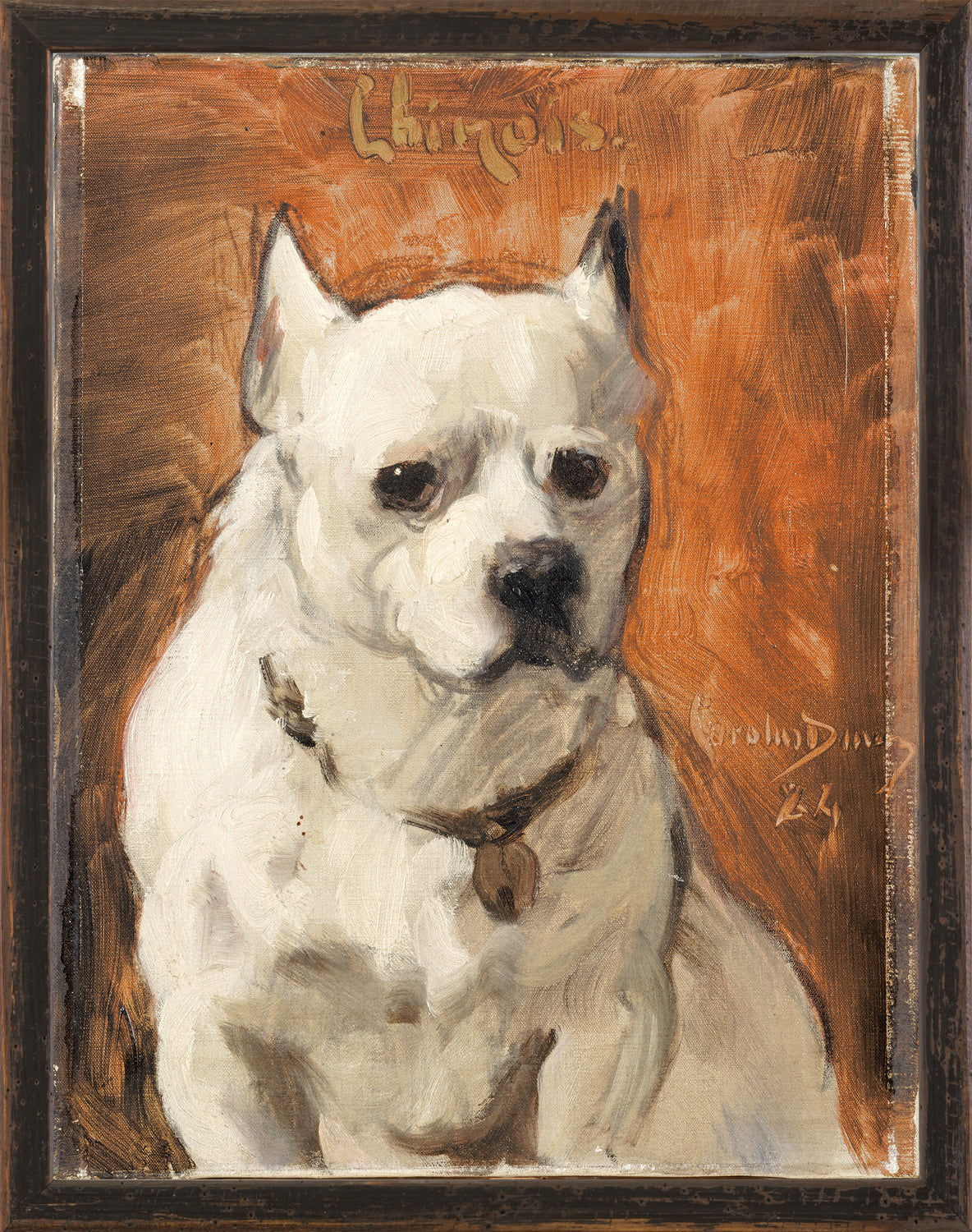 front view of COLLECTION VINTAGE – CHIEN CHINOIS, 1868 luxury Artwork