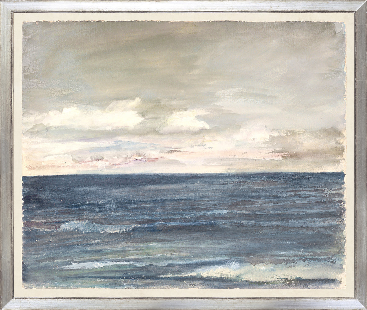 front view of COLLECTION VINTAGE – STUDY ON THE JERSEY COAST, 1881 luxury Artwork