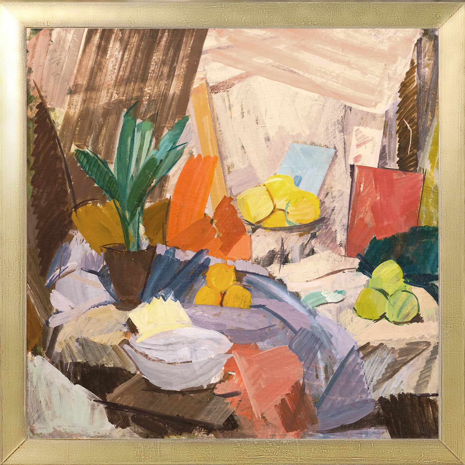 front view of COLLECTION VINTAGE – STILL LIFE WITH ORANGES, 1922 luxury Artwork