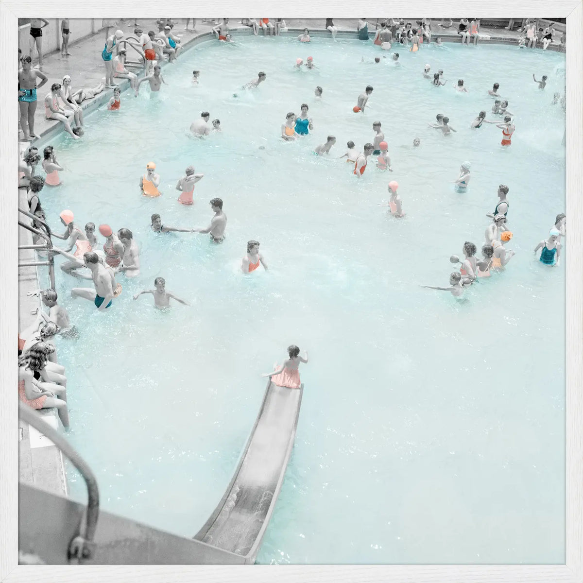 front view of Summer Fun, 1942 l luxury Artwork