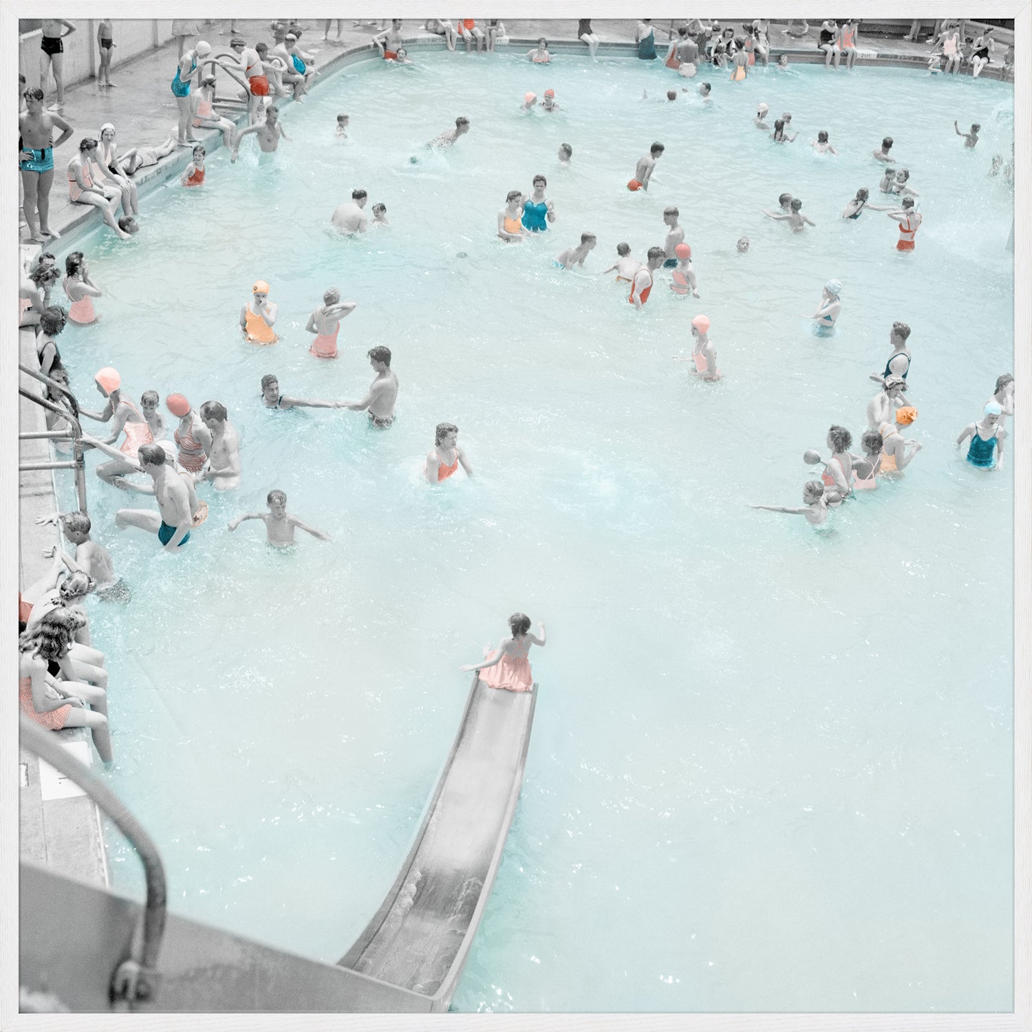 front view of Summer Fun, 1942 l luxury Artwork