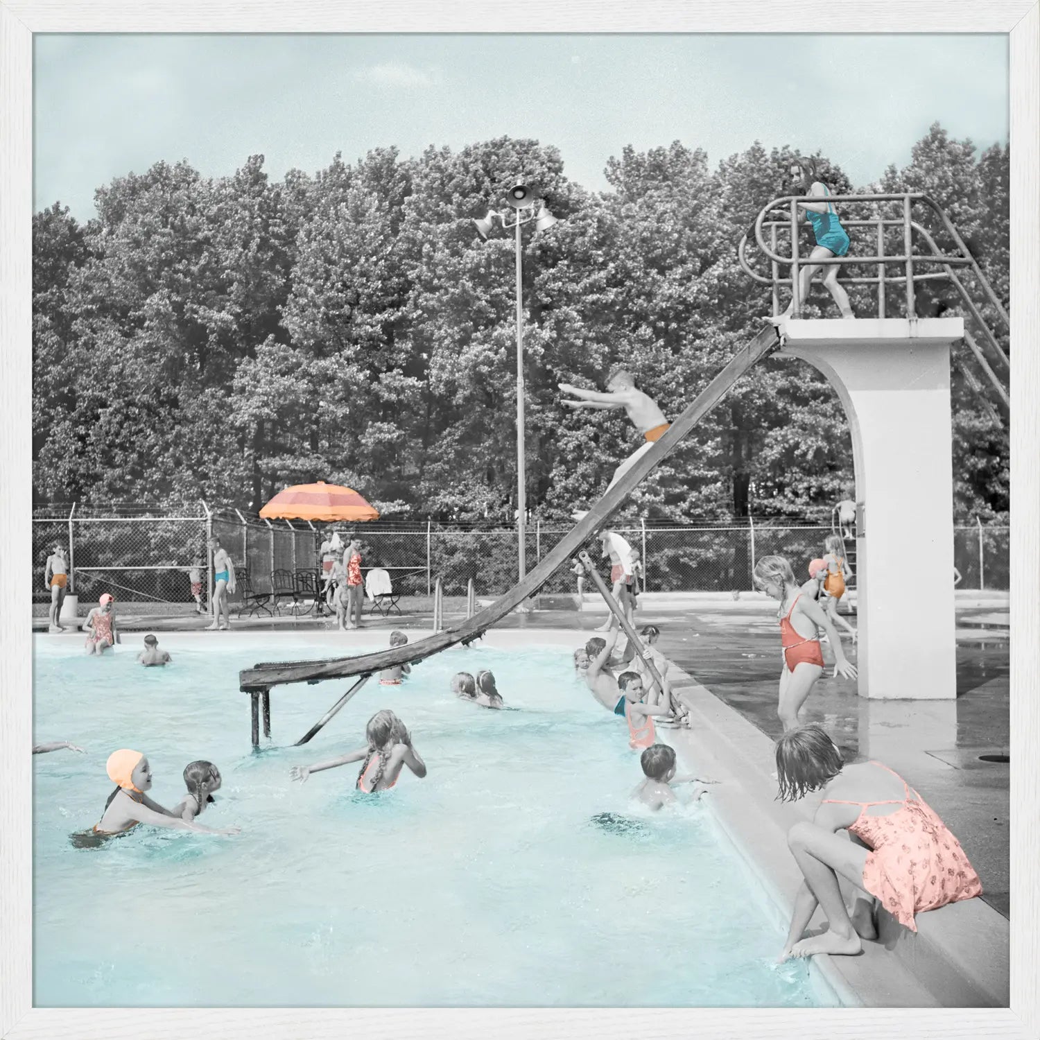 front view of Summer Fun, 1942 lll luxury Artwork