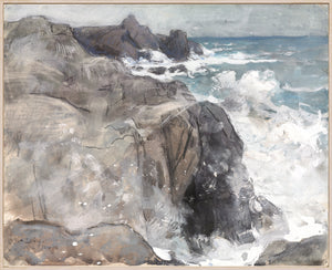 Temporal en la isla de Yeu, 1916