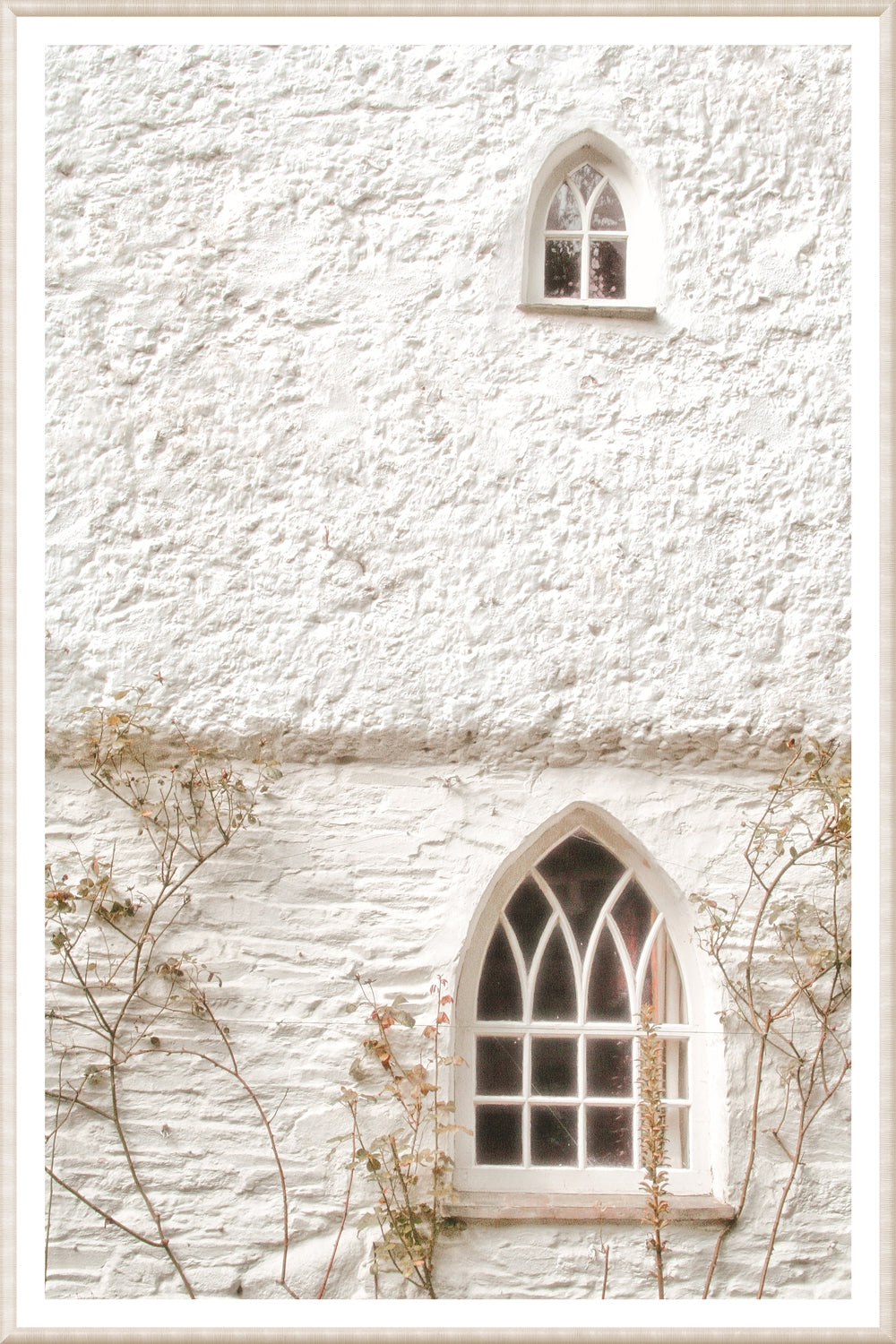 front view of Masonry Arched Windows luxury Artwork