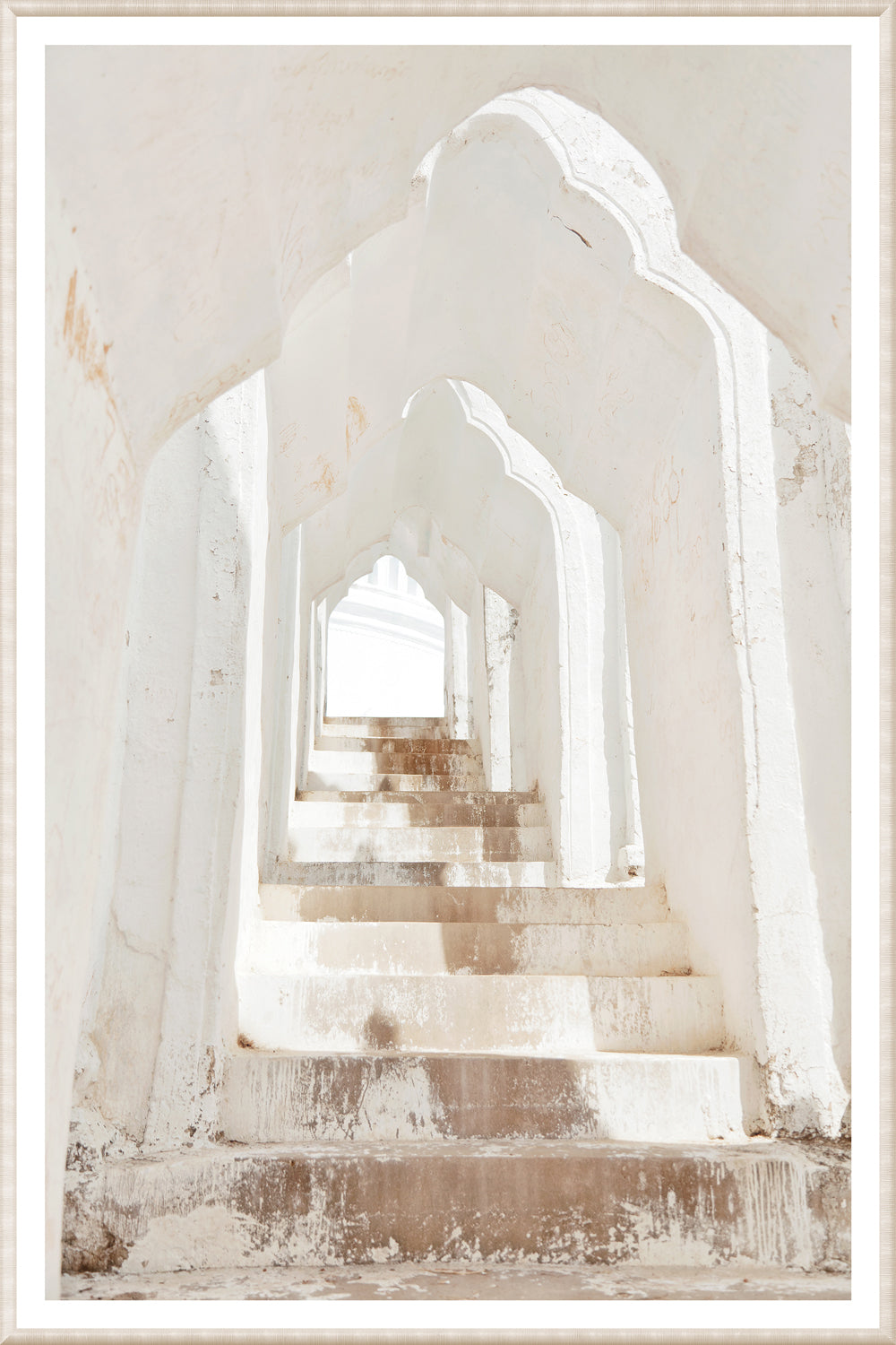 Masonry White Pagoda, Myanmar