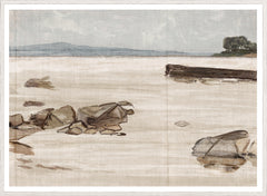 44.75 × 32.75 in – Glass Framed