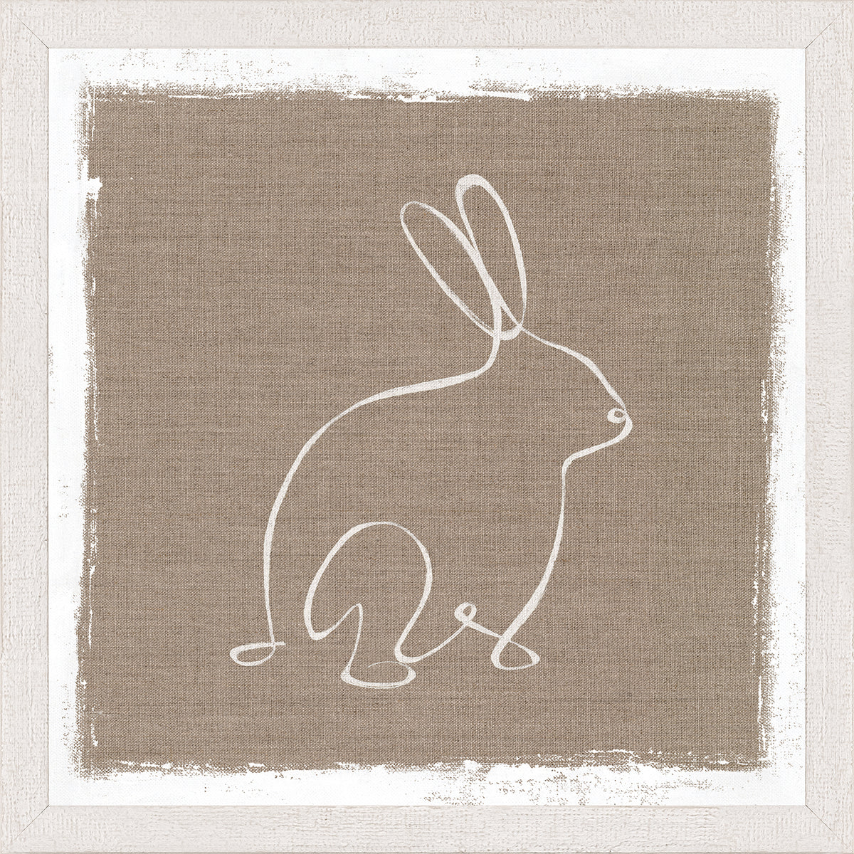 Cottage – One Line Rabbit Profile