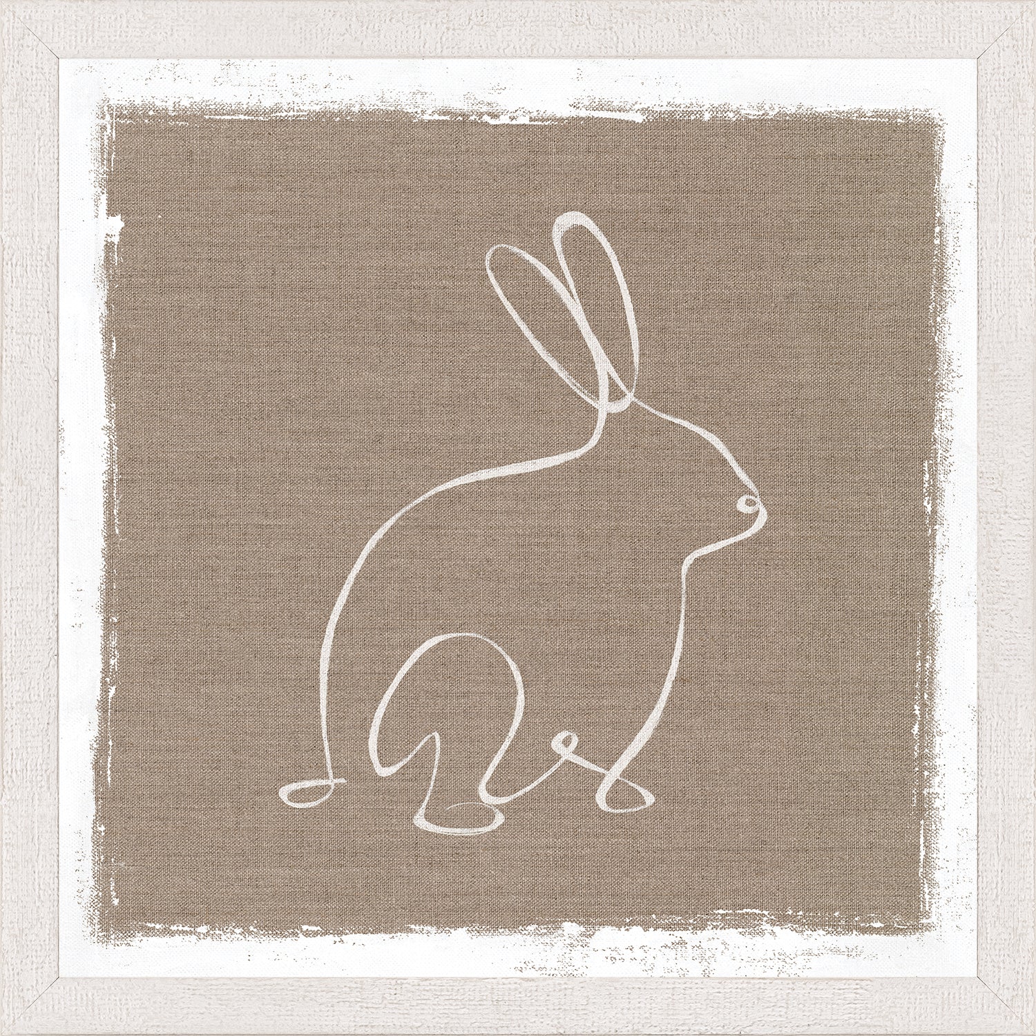 Chalet – Un profil de lapin en une ligne
