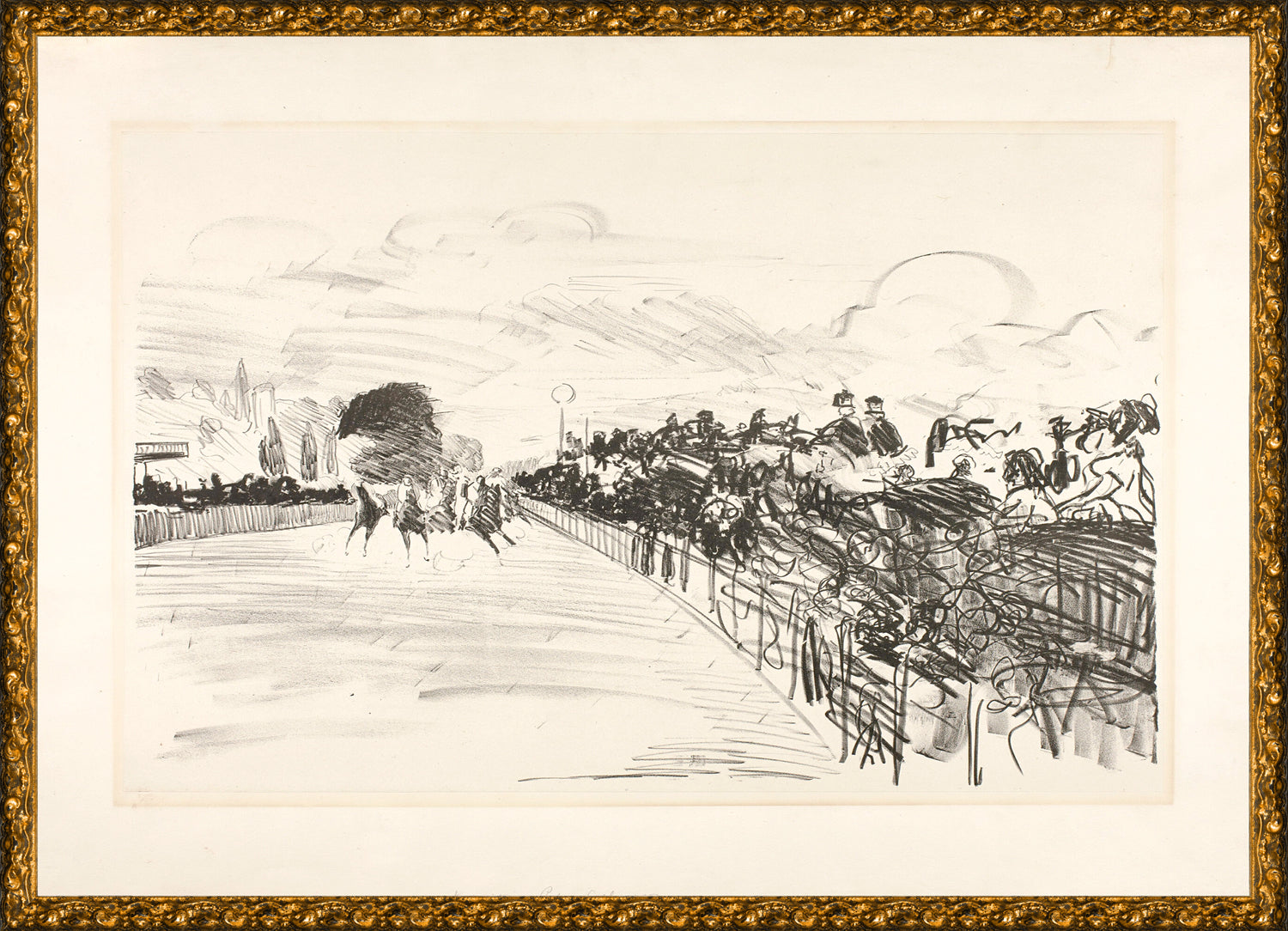 front view of COLLECTION 23 – THE RACES C. 1870 luxury Artwork