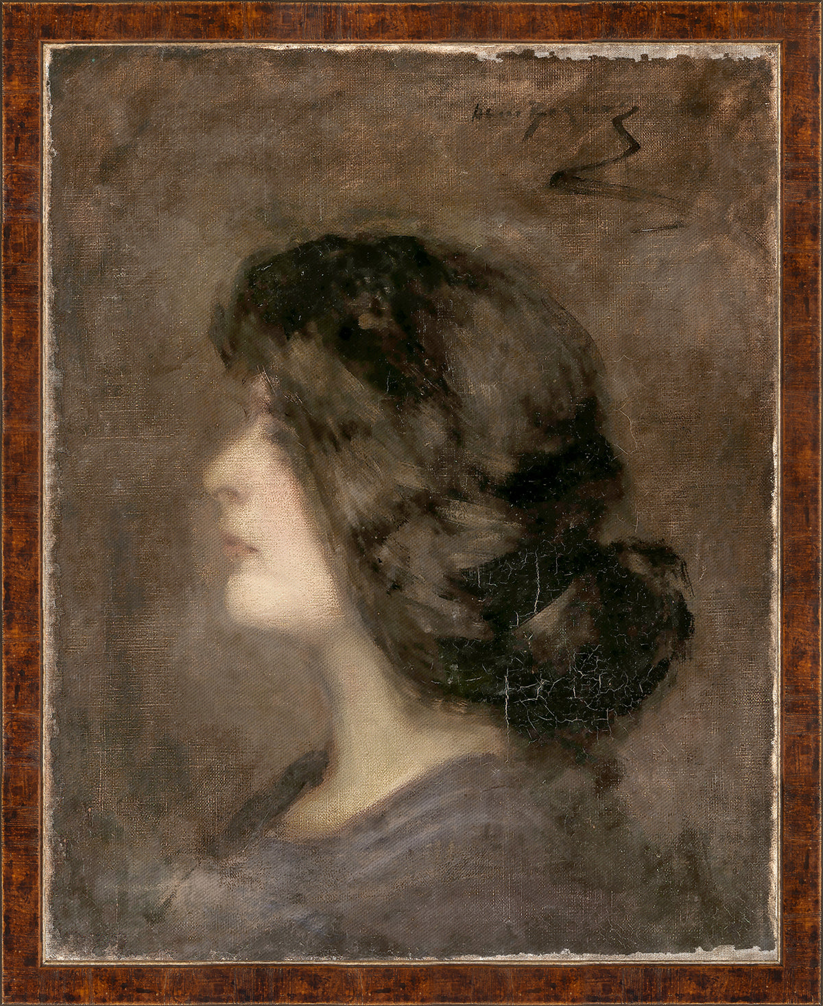 front view of COLLECTION 23 – LAURA AT FIFTEEN C. 1894 luxury Artwork
