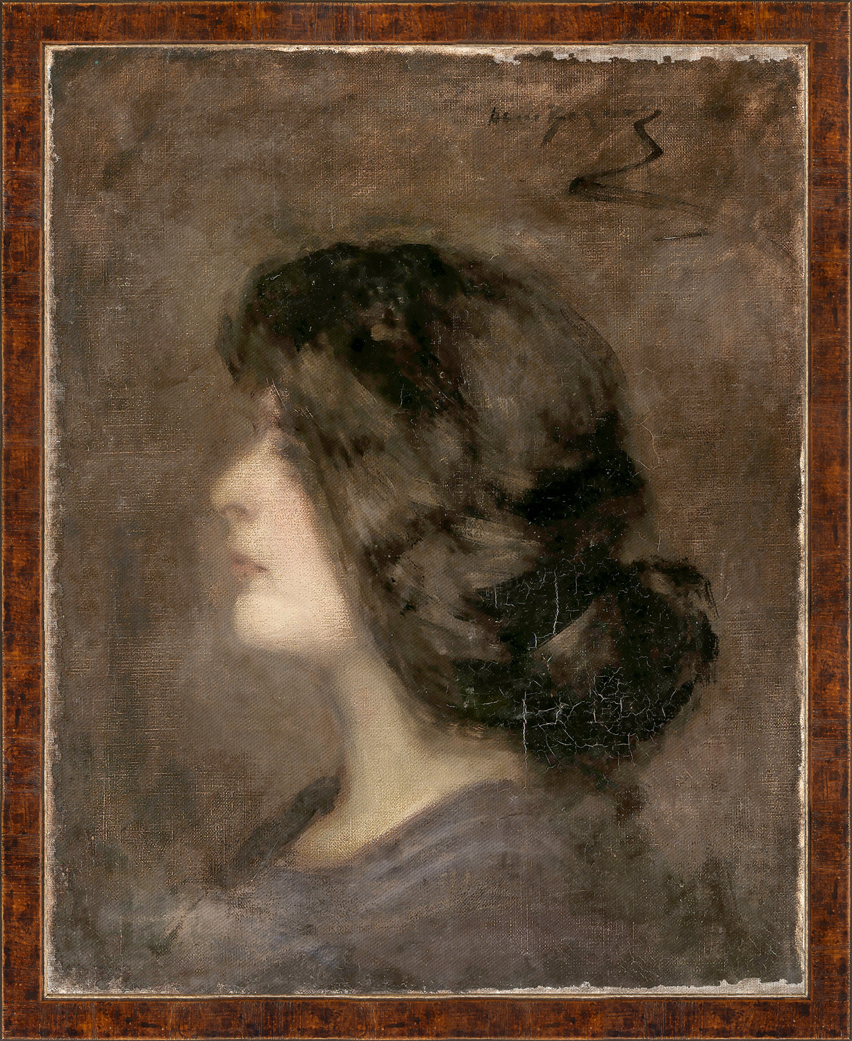 front view of COLLECTION 23 – LAURA AT FIFTEEN C. 1894 luxury Artwork