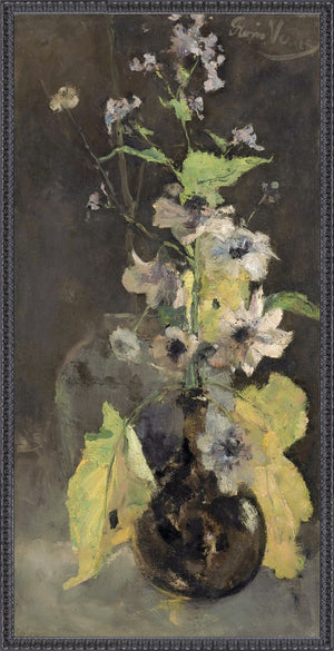 front view of COLLECTION 23 – ANEMONES C. 1888 luxury Artwork