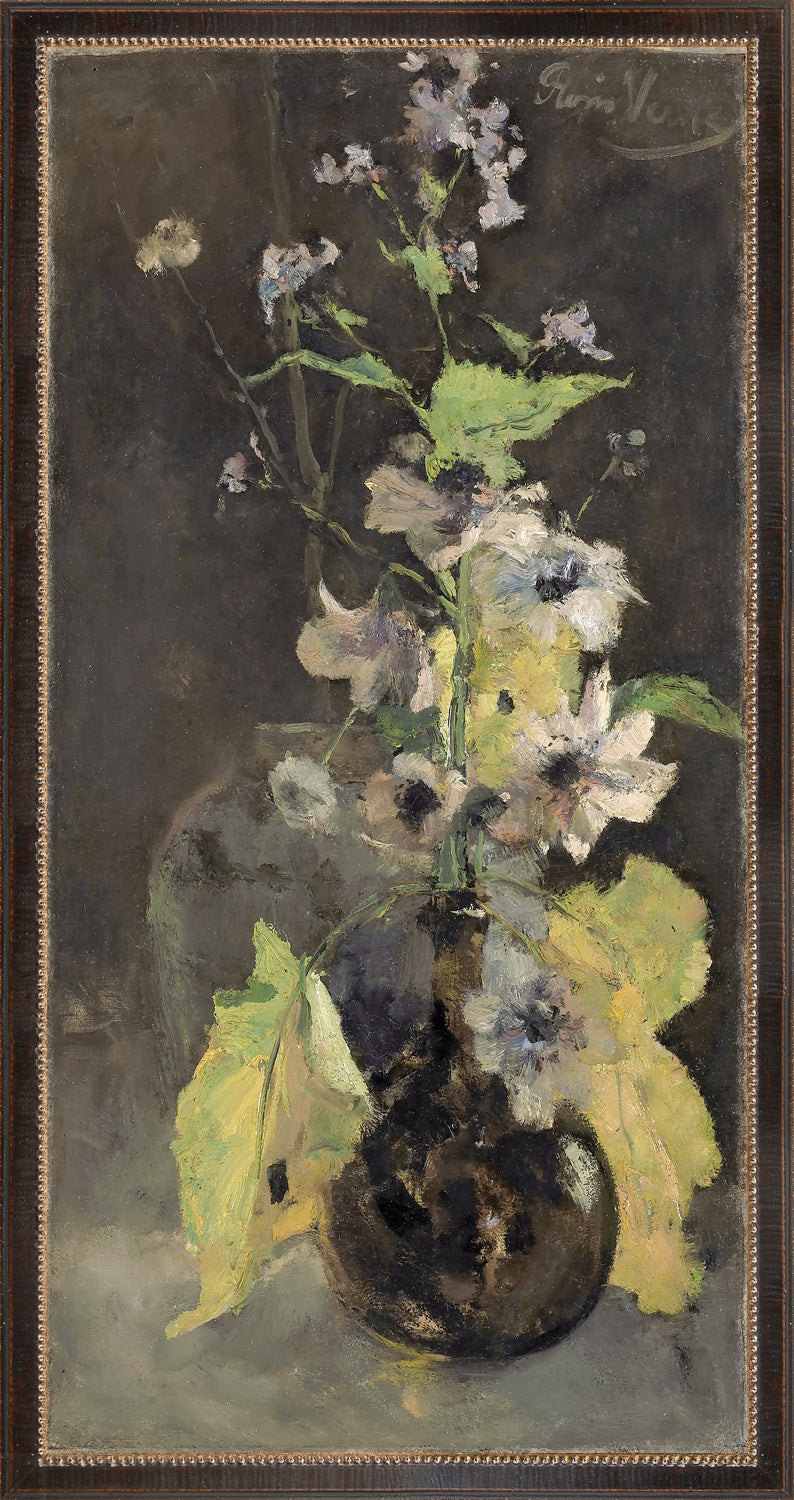 front view of COLLECTION 23 – ANEMONES C. 1888 luxury Artwork