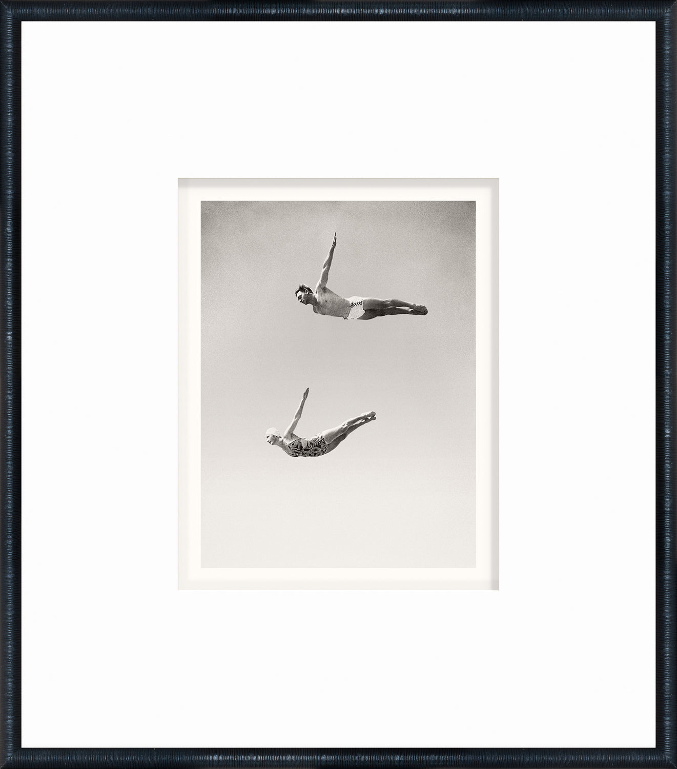 angle view of NOSTALGIA COLLECTION – DIVING PAIR C. 1938 luxury Artwork